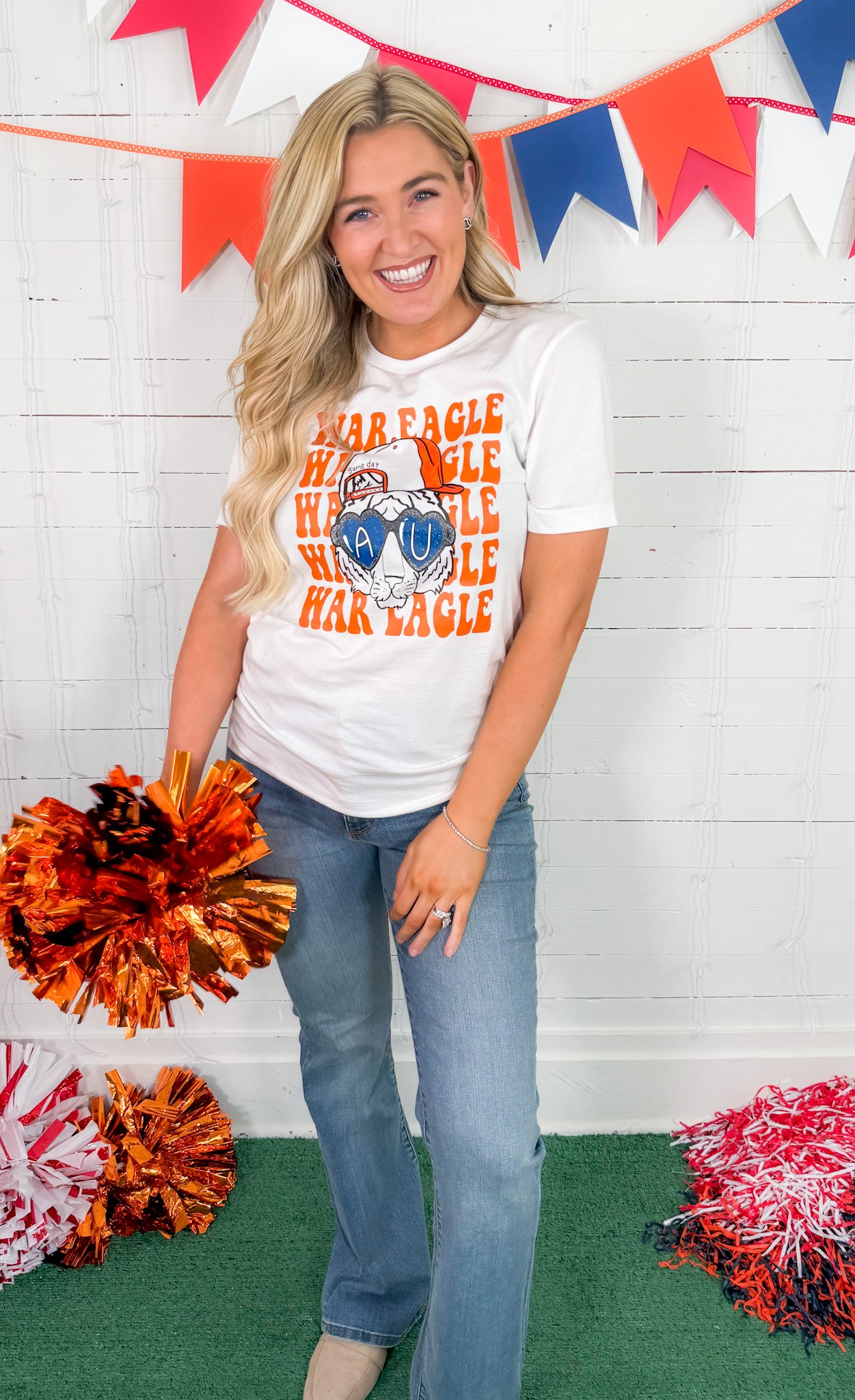 Preppy Mascot Auburn Mascot Tee