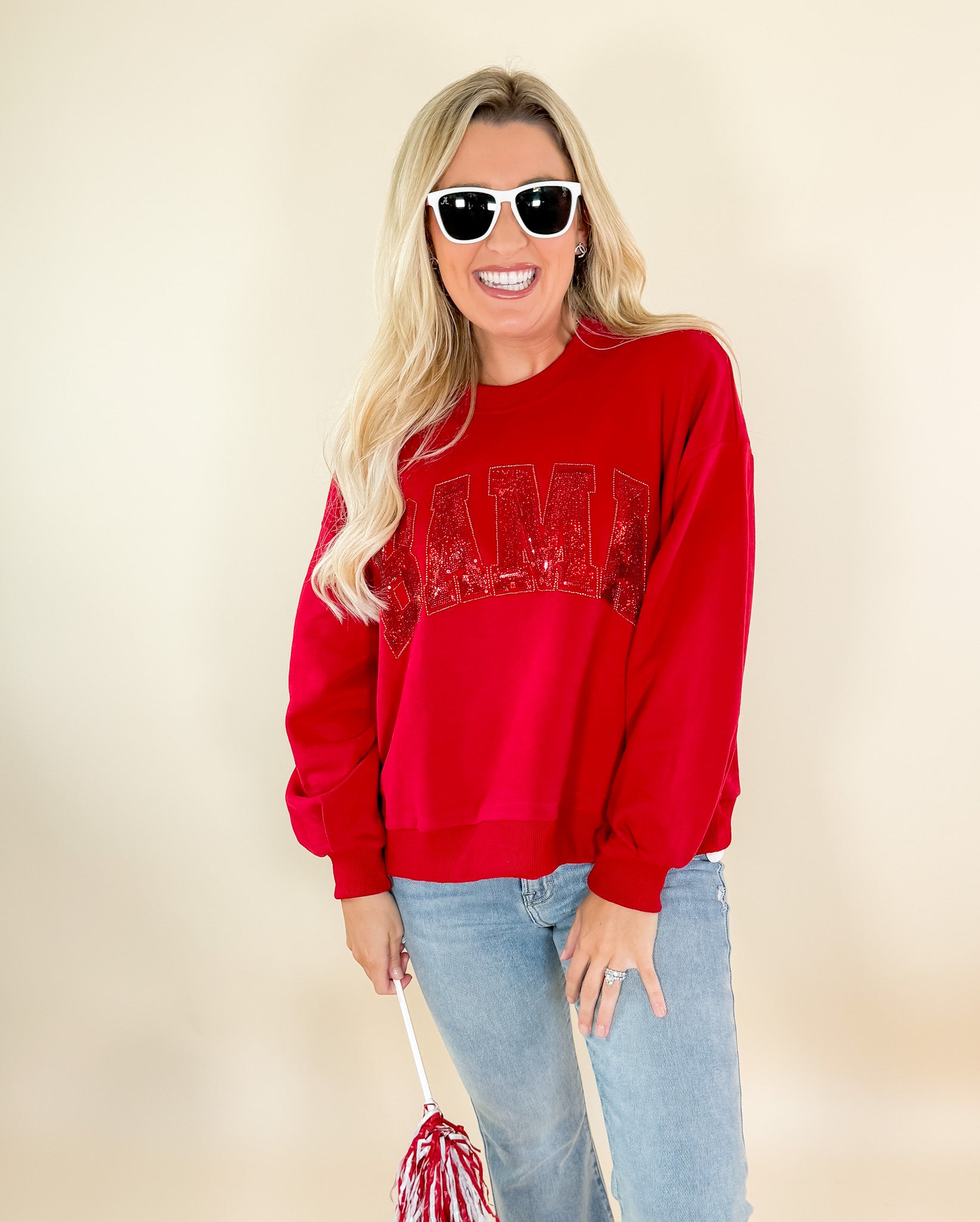 Queen_of_Sparkles_Crimson_Tonal_Bama_Sweatshirt