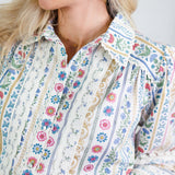 Queenie French Cottage Floral Top Karlie