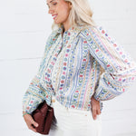 Queenie French Cottage Floral Top Karlie