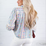 Queenie French Cottage Floral Top Karlie