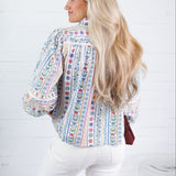 Queenie French Cottage Floral Top Karlie
