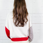Queen of Sparkles Alabama Pennant Sweater