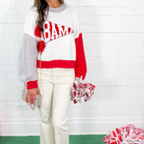 Queen of Sparkles Alabama Pennant Sweater