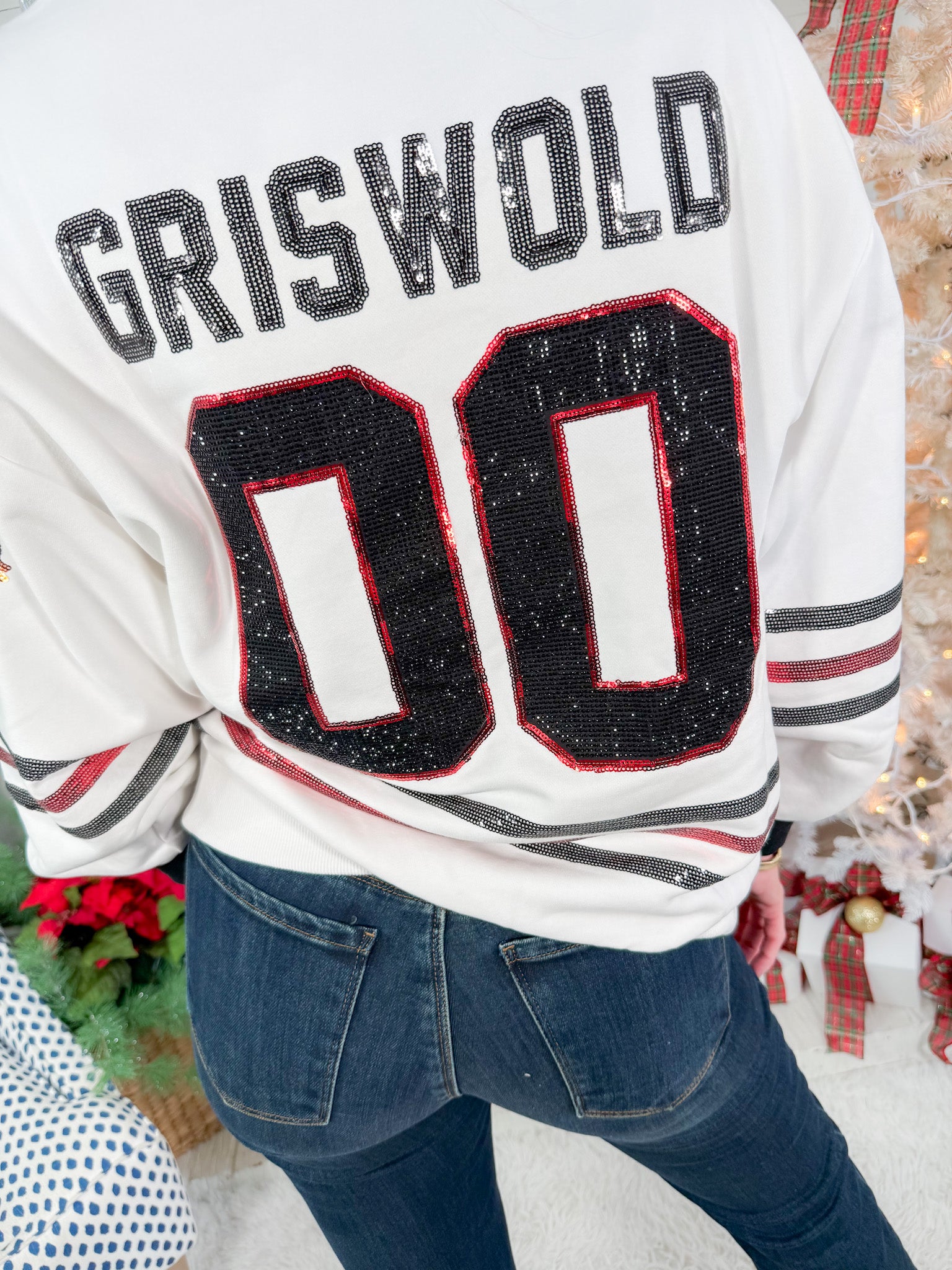 Queen of Sparkles Clark Griswold Jersey Sweatshirt