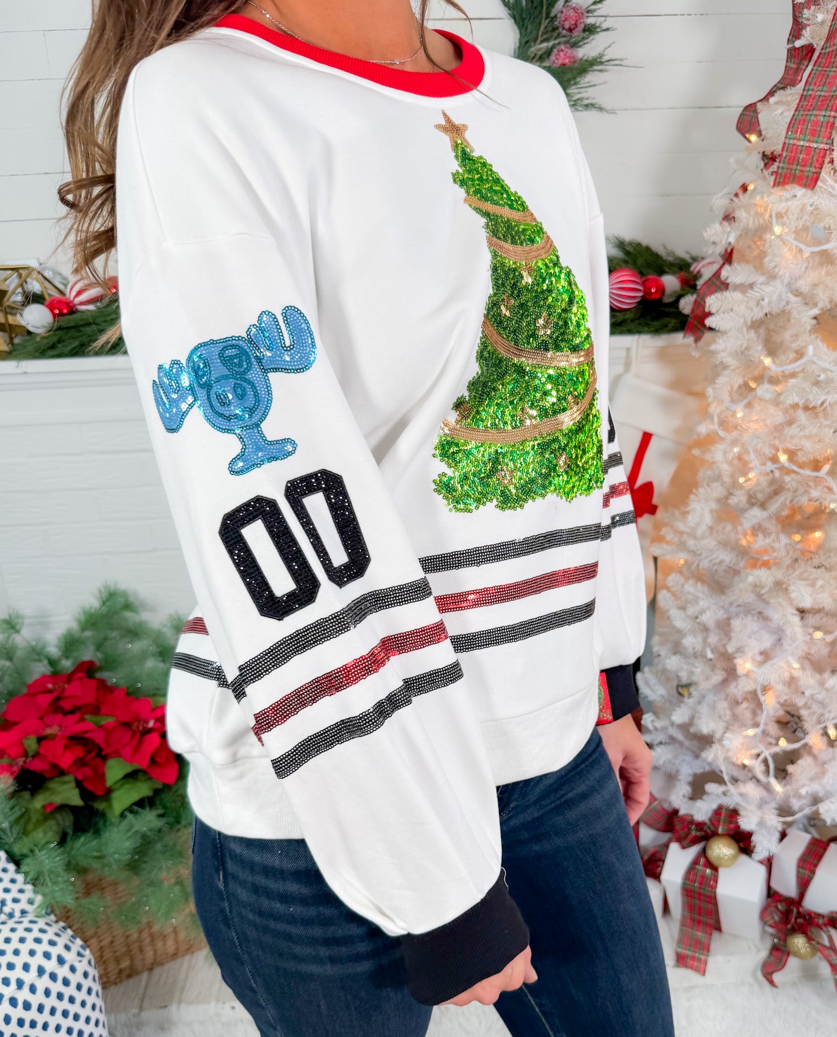 Queen of Sparkles Clark Griswold Jersey Sweatshirt