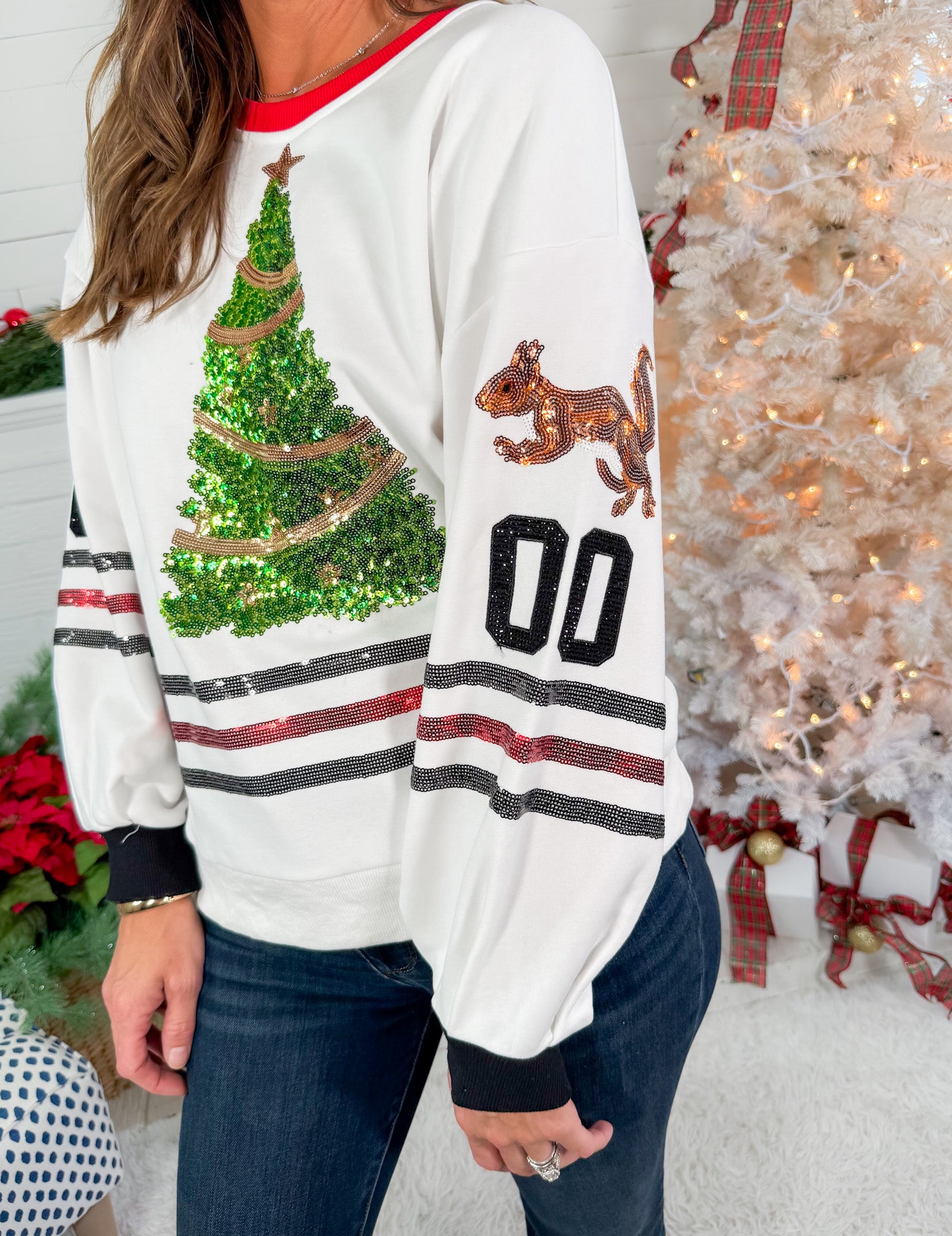 Queen of Sparkles Clark Griswold Jersey Sweatshirt