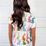 Queen of Sparkles Easter Bunny Tee