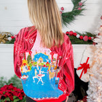 Queen of Sparkles Red Nutcracker Ballet Sweatshirt