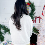 Queen of Sparkles SLEIGH Grey Sweatshirt