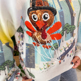 Queen of Sparkles Thanksgiving Parade Cardigan