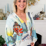 Queen of Sparkles Thanksgiving Parade Cardigan