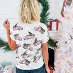 Queen of Sparkles Trucks + Christmas Trees Tee