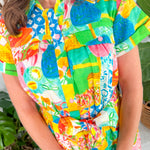 Rachel Van Gogh Maxi Dress Alden Adair