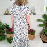 Ralston Valery Floral Button Maxi Dress