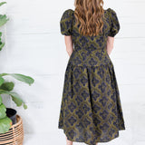 Rebecca Olive Moroccan Tile Dress Entro