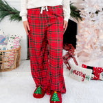 Red Plaid Christmas Lounge Pants