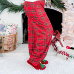 Red Plaid Christmas Lounge Pants