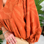 Remi Rust Mini Dress 
