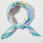 Retro Floral Print Bandana
