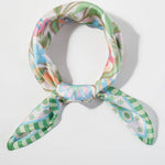 Retro Floral Print Bandana