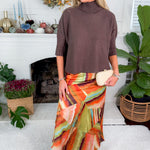 Rhodes Agate Maxi Skirt SEDGE