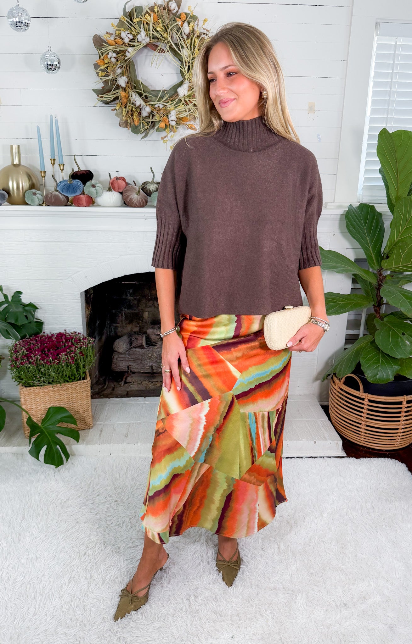 Rhodes Agate Maxi Skirt SEDGE