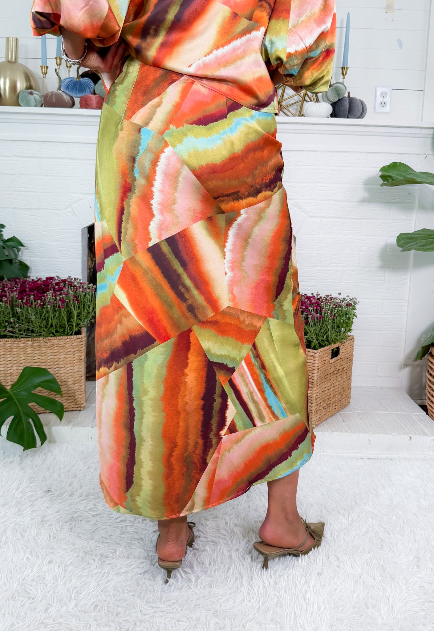Rhodes Agate Maxi Skirt SEDGE