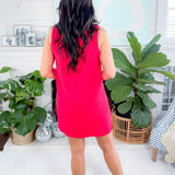 Richmond Ruby Pink Tank Dress BOBI