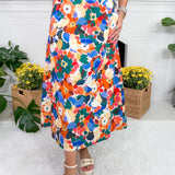River Wildflower Whirl Midi Skirt Prosperina