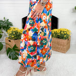 River Wildflower Whirl Midi Skirt Prosperina