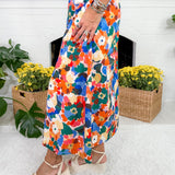 River Wildflower Whirl Midi Skirt Prosperina