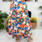 River Wildflower Whirl Midi Skirt Prosperina