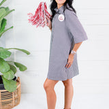 Ronald Black Gingham Mini Dress Karlie
