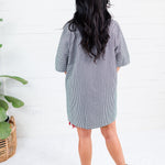 Ronald Black Gingham Mini Dress Karlie