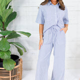 Roosevelt Blue Stripe Pants Allie Rose