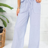 Roosevelt Blue Stripe Pants Allie Rose