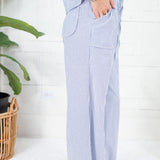 Roosevelt Blue Stripe Pants Allie Rose