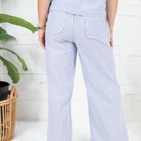 Roosevelt Blue Stripe Pants Allie Rose