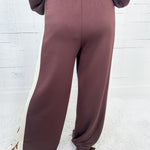 Roswell Brown Scuba Pants Entro
