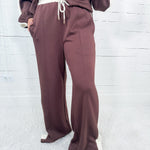 Roswell Brown Scuba Pants Entro