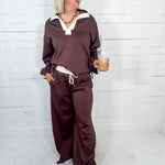 Roswell Brown Scuba Pants Entro