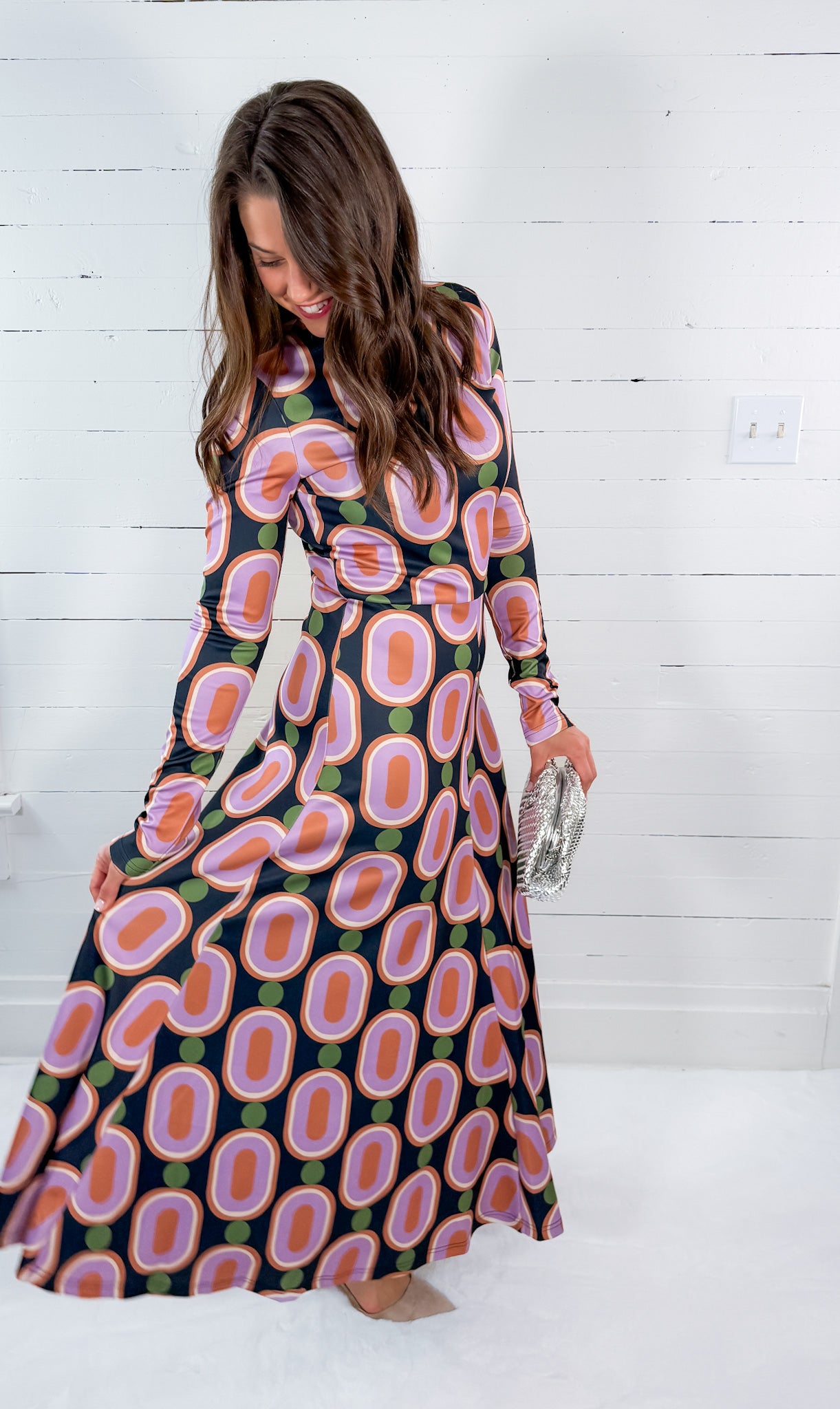 Samantha Large Link Maxi Dress Elizabeth James the Label 