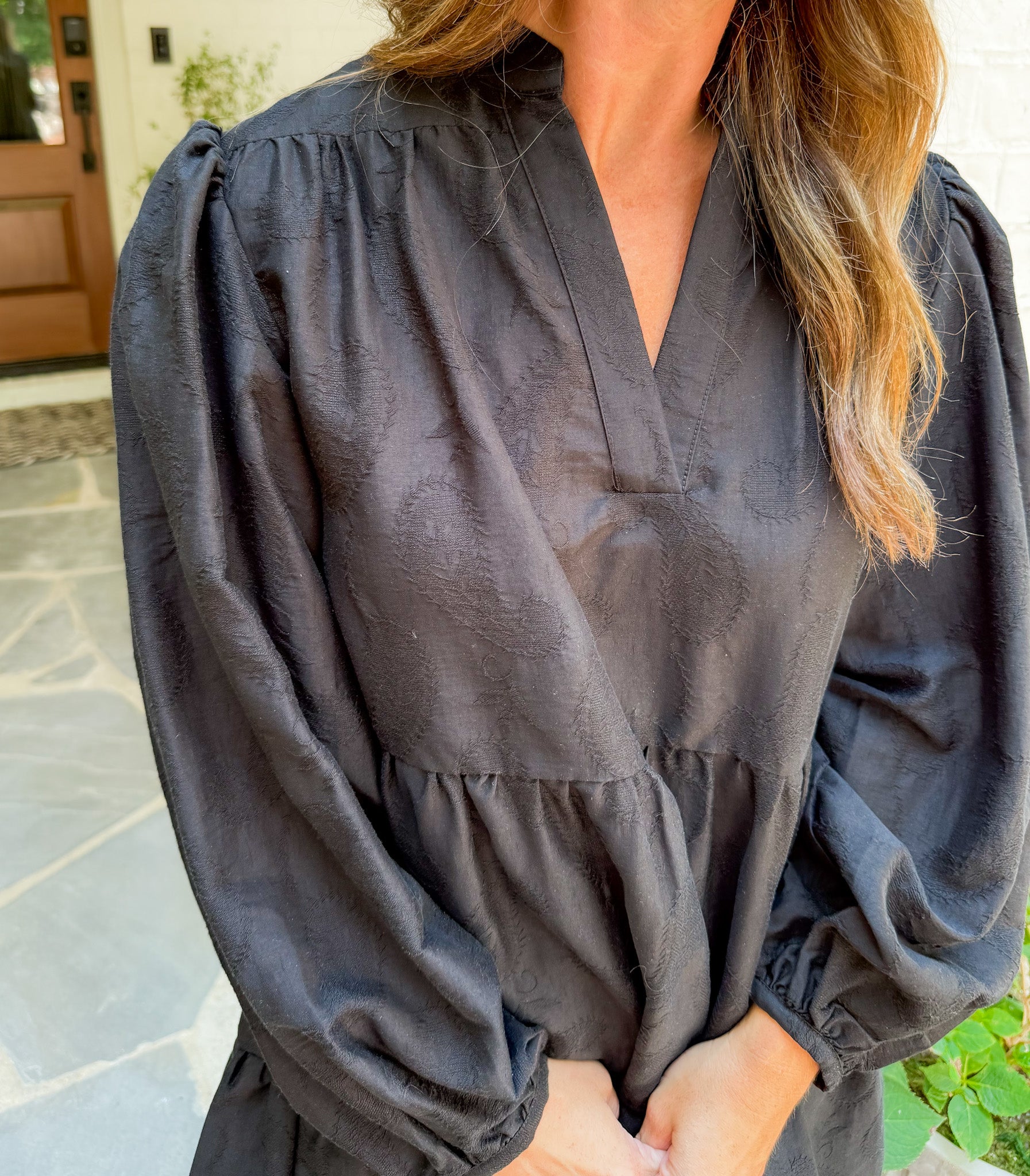 Sarrasin Black Mini Dress FRNCH