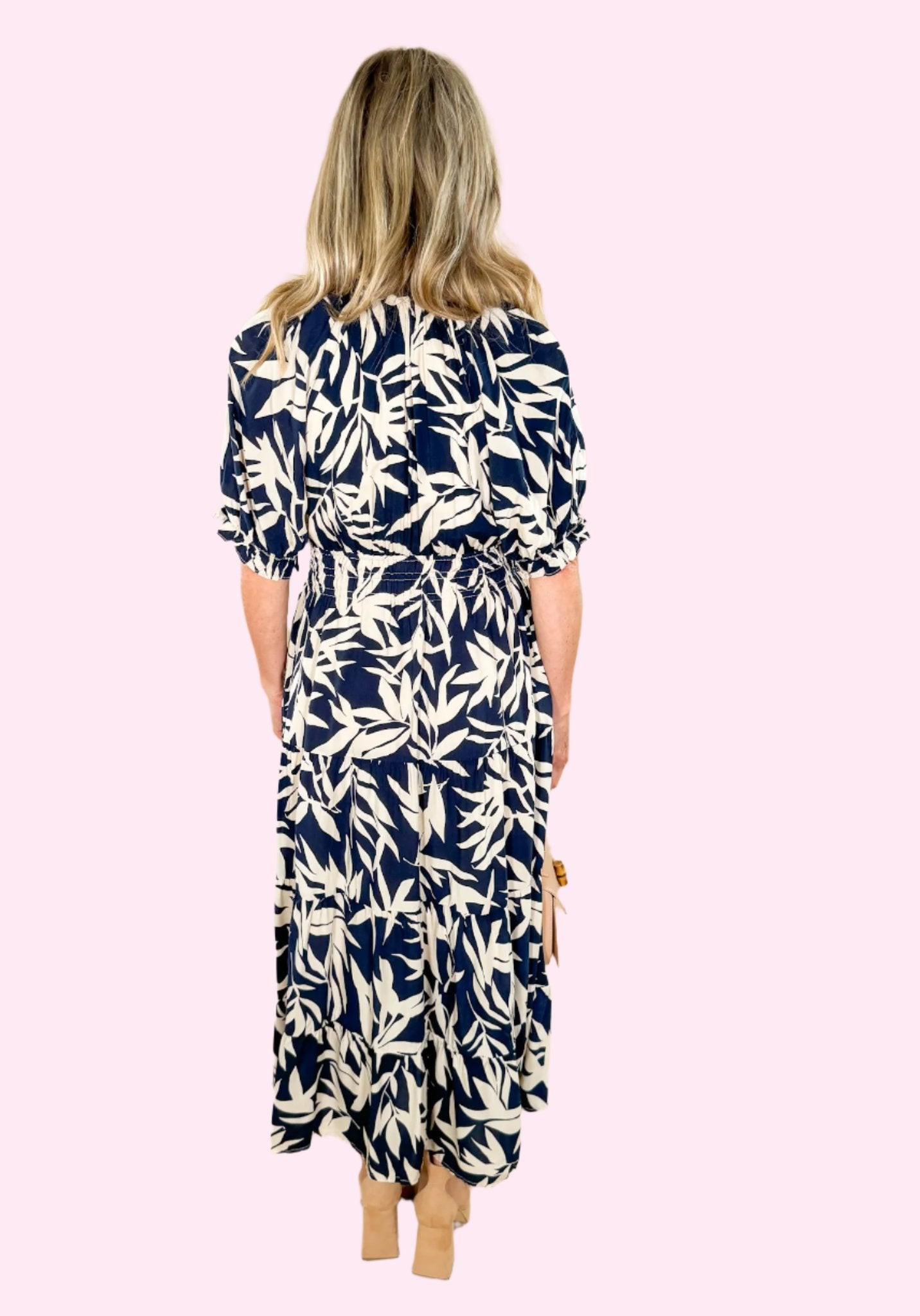 Sasha_Navy_Smocked_Waist_Maxi_Dress