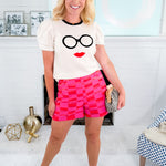 Saylor Sunset Stripe Shorts Emily Mccarthy