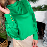 Scarlett Malachite Green Top Alden Adair