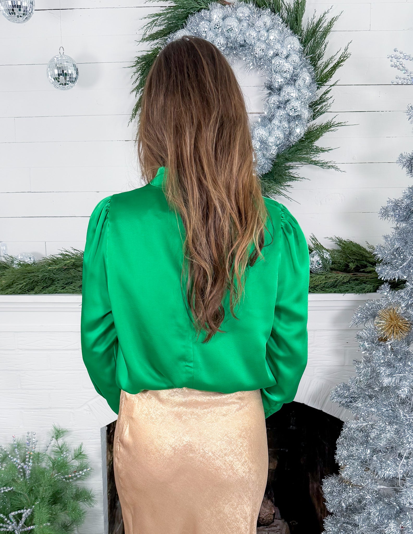 Scarlett Malachite Green Top Alden Adair