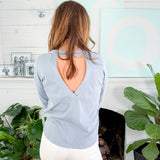 Selena Water Back Detail Top Bobi