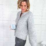 Selkirk Gris Cardigan FRNCH